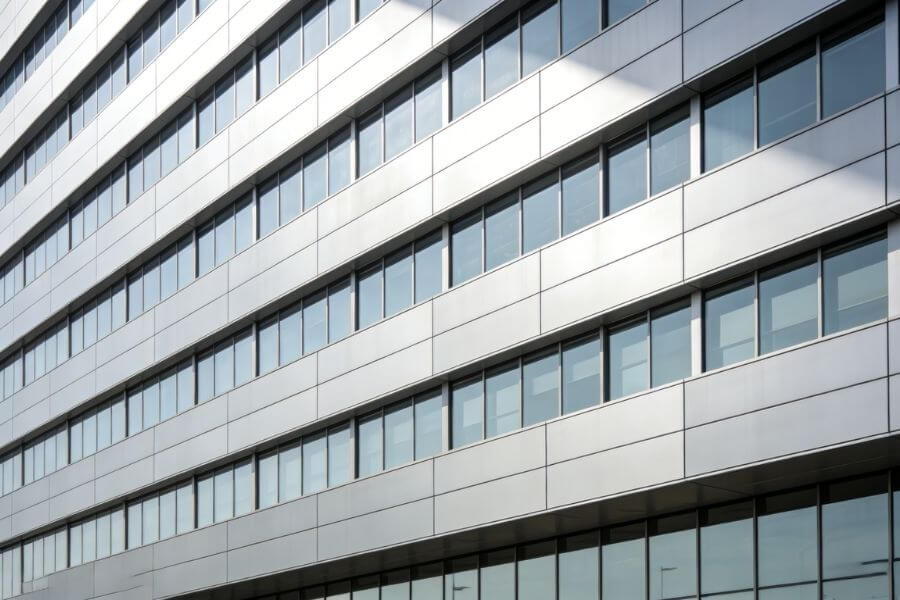 large scale commercial facade using acm panels for architectural application large scale commercial facade using acm panels for architectural application