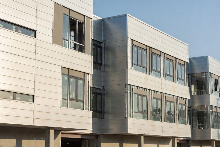 ACP panel fabrication process with CNC machining for facade systems ACP panel fabrication process with CNC machining for facade systems