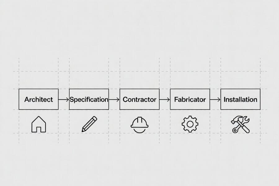 ACP cladding project workflow from design specification fabrication to installation ACP cladding project workflow from design specification fabrication to installation