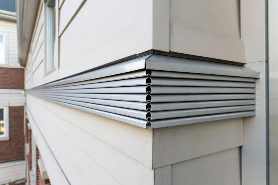 ACP trim system integration with aluminum composite panels for consistent facade color matching