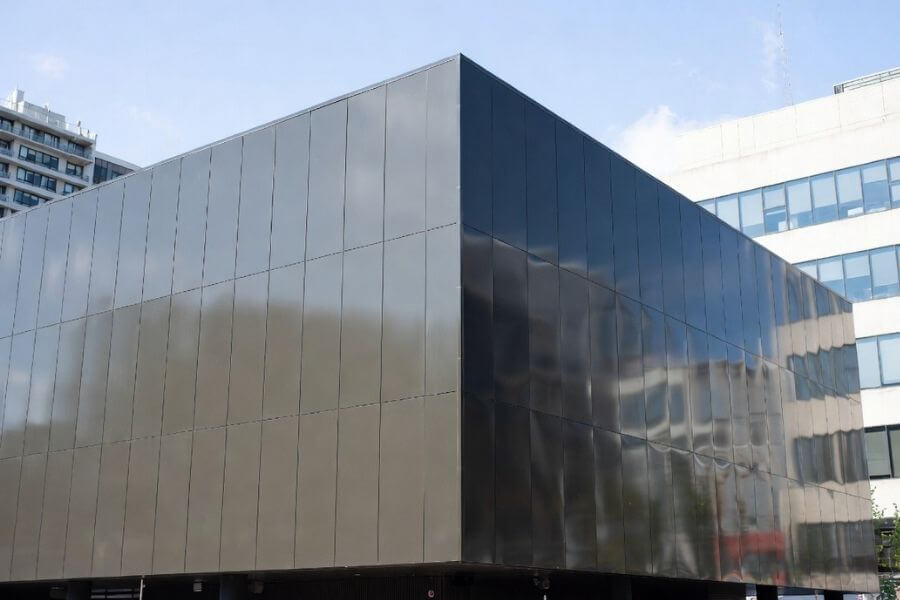 matte vs gloss ACP facade performance on large commercial building exterior matte vs gloss ACP facade performance on large commercial building exterior