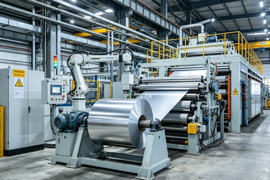 coil coating process for aluminum composite panels ensuring consistent coating quality