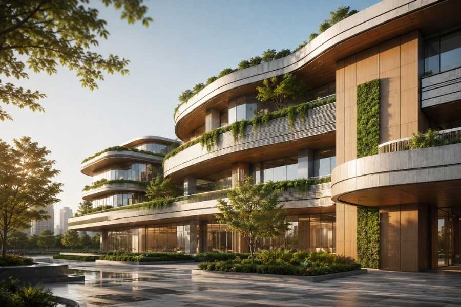 future biophilic facade design using aluminum composite cladding systems