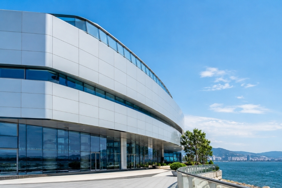 PVDF-coated ACP panels designed for long-term exterior weather resistance PVDF-coated ACP panels designed for long-term exterior weather resistance