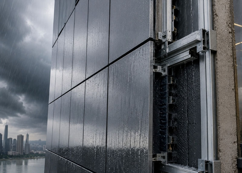 Why Aluminum Composite Panel Curtain Walls Leak Water and How Waterproofing Systems Should Be Designed